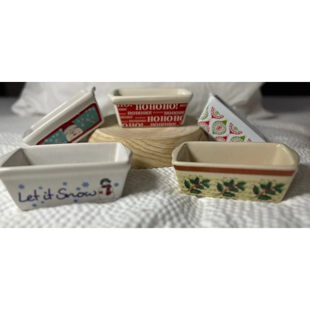Christmas Holiday Mini Loaf Pans Baking Dishes Garden Ridge Celebrate‎ It